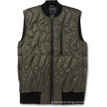 Fashion slim quilted gilet for men